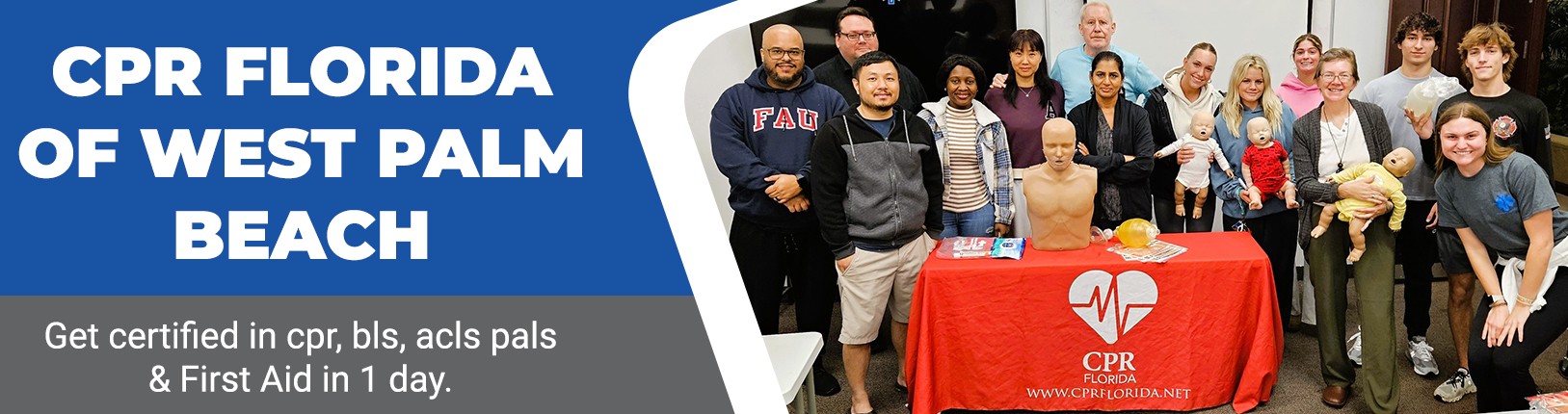 CPR Florida - get certified in 1 day in west palm beach